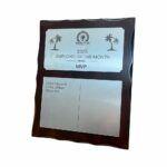 wood plaque large (30 x 23cm)