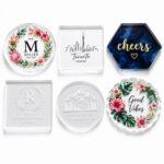 acrylic coasters (9cm)