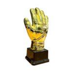 soccer boot trophy
