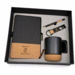 wood mug set