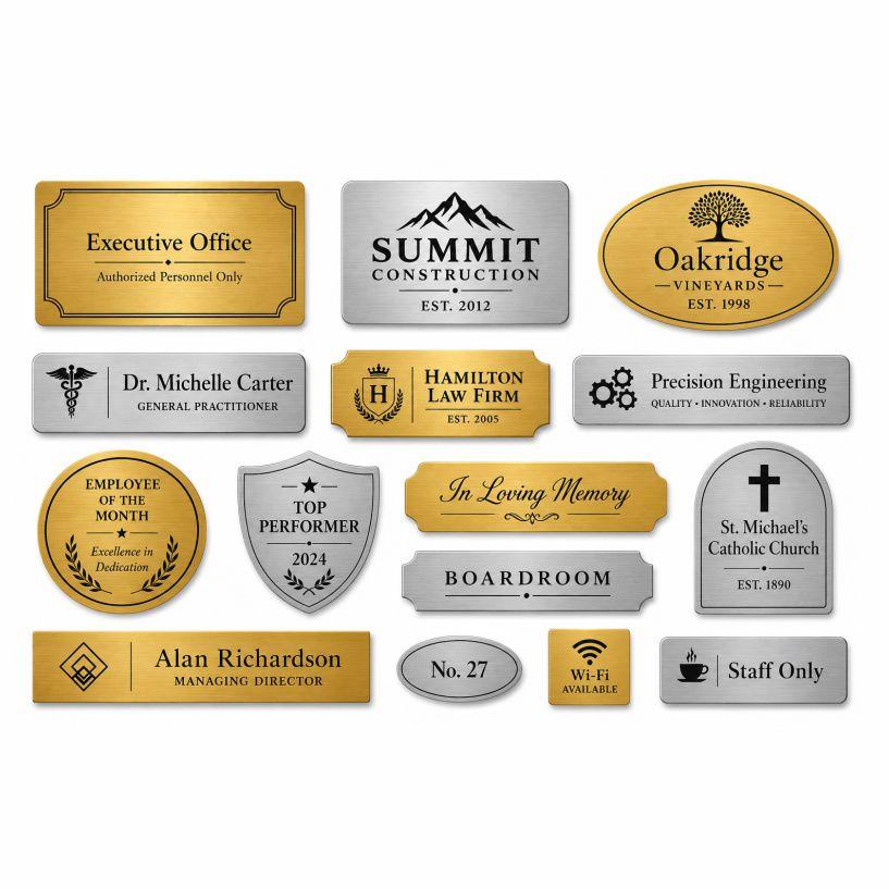 engraved plates