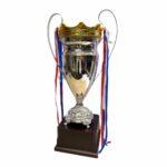 champions league trophy metal
