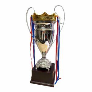 champions league trophy metal