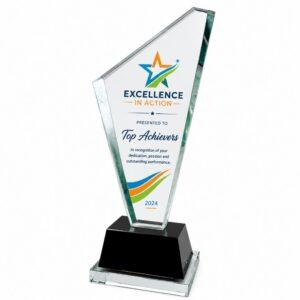 wood octagon crystal (18cm) (copy)